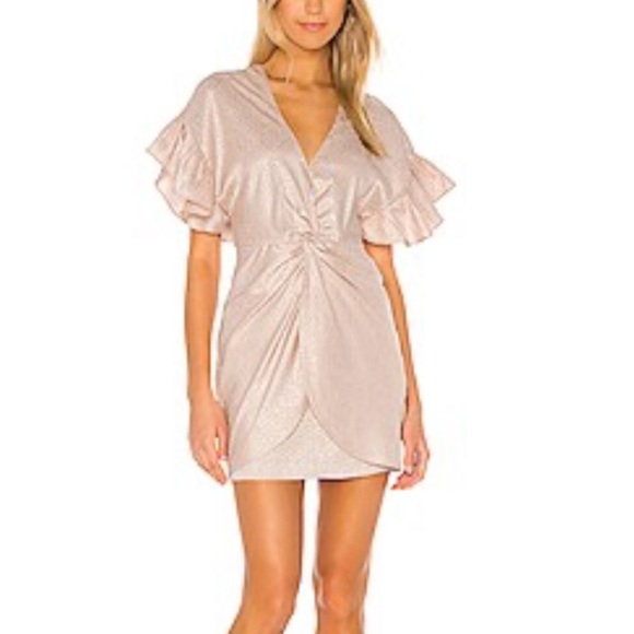 NWT Saylor Brookey Mini Dress in Blush Size‎ Small - Picture 1 of 9
